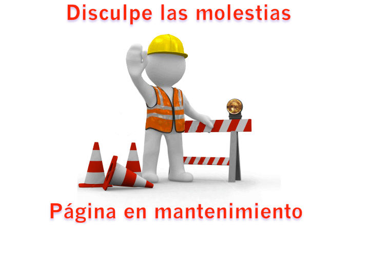 Página en mantenimiento